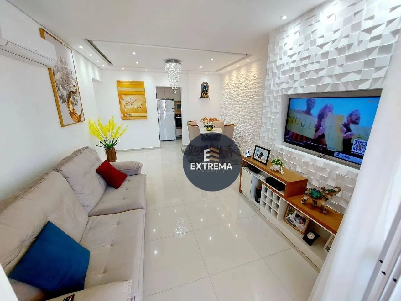 Apartamento com 2 dormitórios à venda, 85 m² por R$ 890.000 - Canto do Forte - Praia Grand