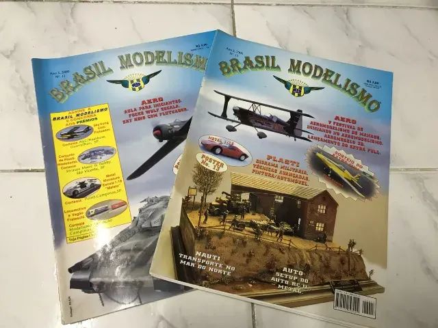 Duas Revistas Brasil Modelismo