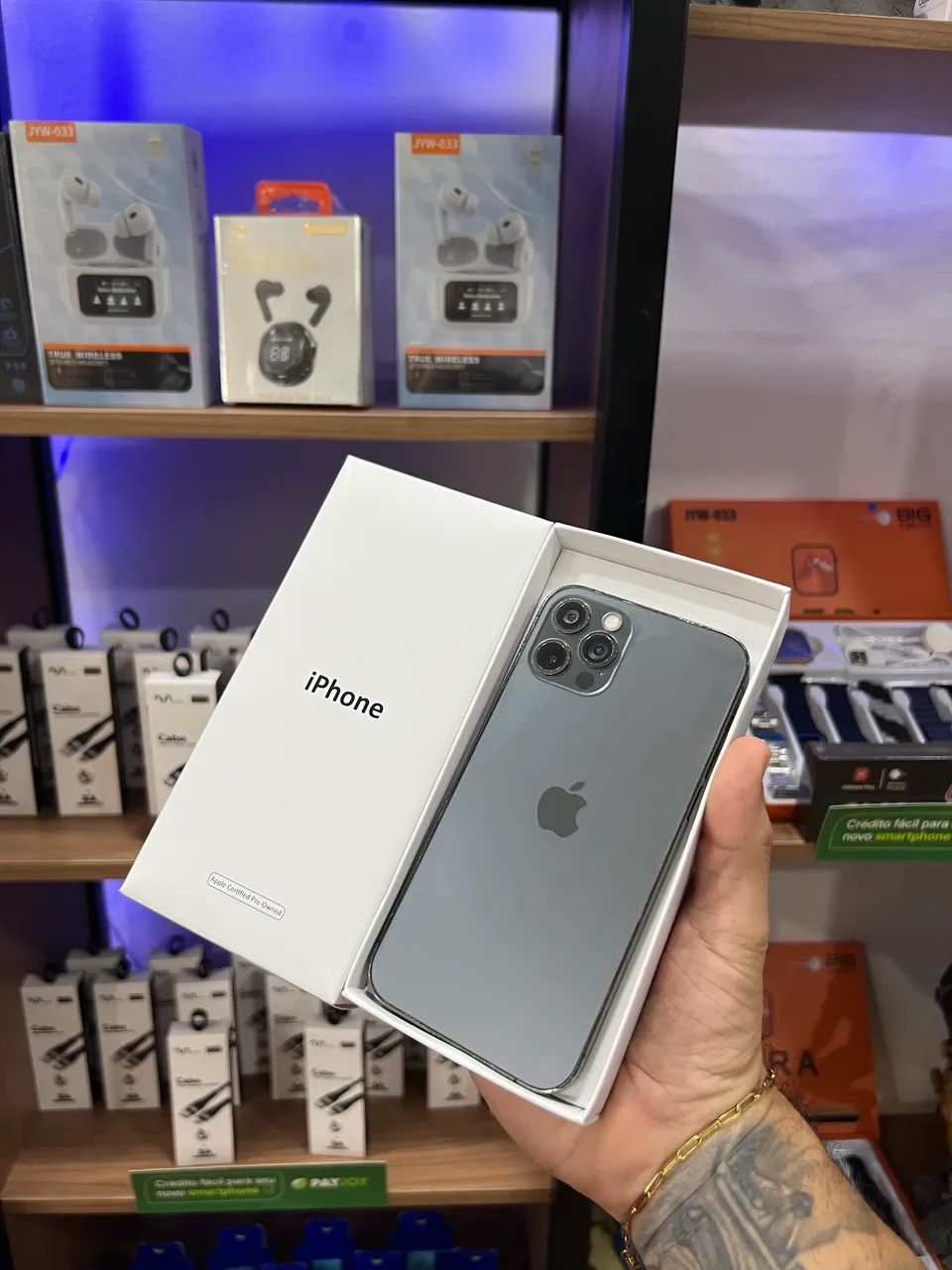 iPhone 12 Pro 128GB KDDI:O バッテリー-100% iPhone12Pro シルバー バッテリー100% ホワイト 本体 アップル 【公式