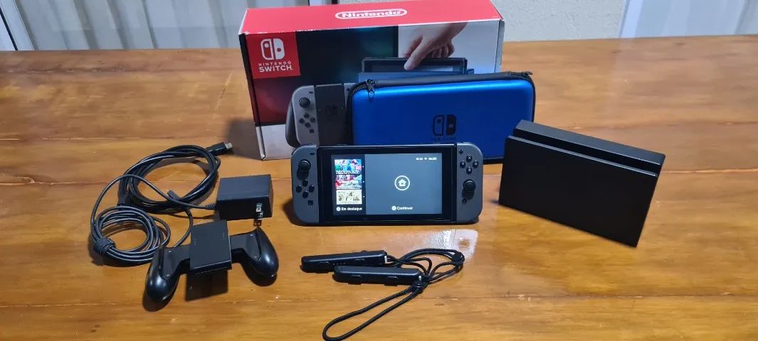 Nintendo Switch V1 Versão Japonesa Em Ótima Condição + Case Inclusa - Foto 2