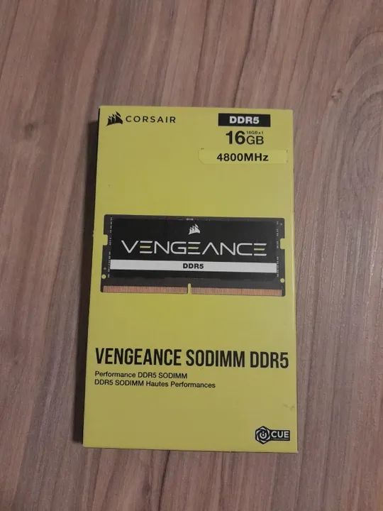 Memória Corsair Vengeance 16GB Ddr5 4800mhz - Notebook