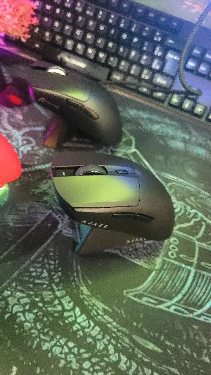 Vendo mouses sem fios novos (attack shark x11 e ajaaz)!! - Foto 3