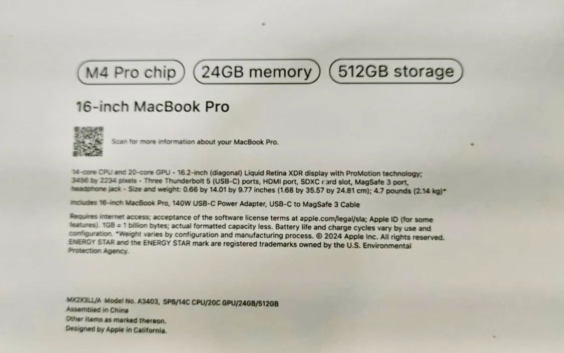 Promoção MacBook Pro Chip M4 Pro - Foto 2