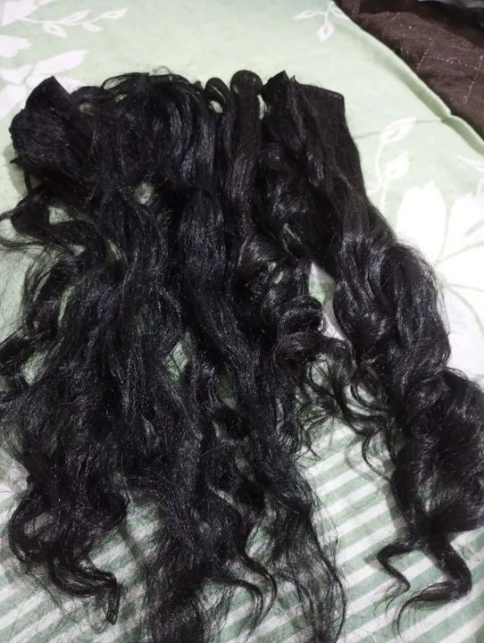 Cabelo de fibra bio vegetal leia a discrição 