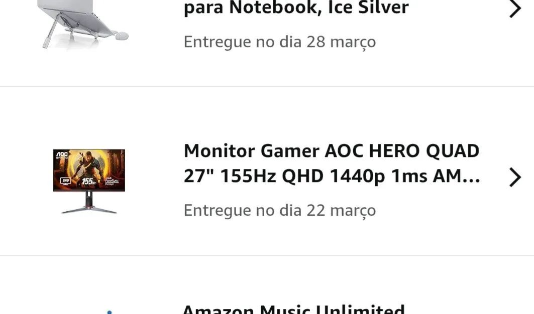 Monitor AOC Hero QHD (2560X1440p) 155hz (Q27G2) - Foto 5