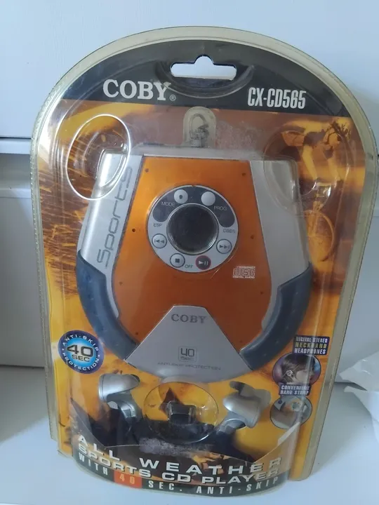 Coby CX-CD565 - CD player portátil - Anti-Skip