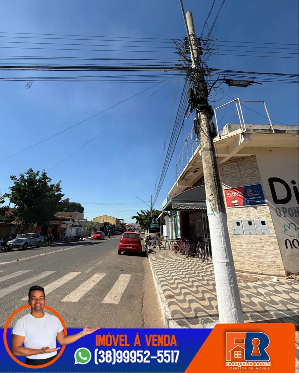 3 Pontos Comerciais na região Central de VZP - Rua Tomás Antônio Gonzaga