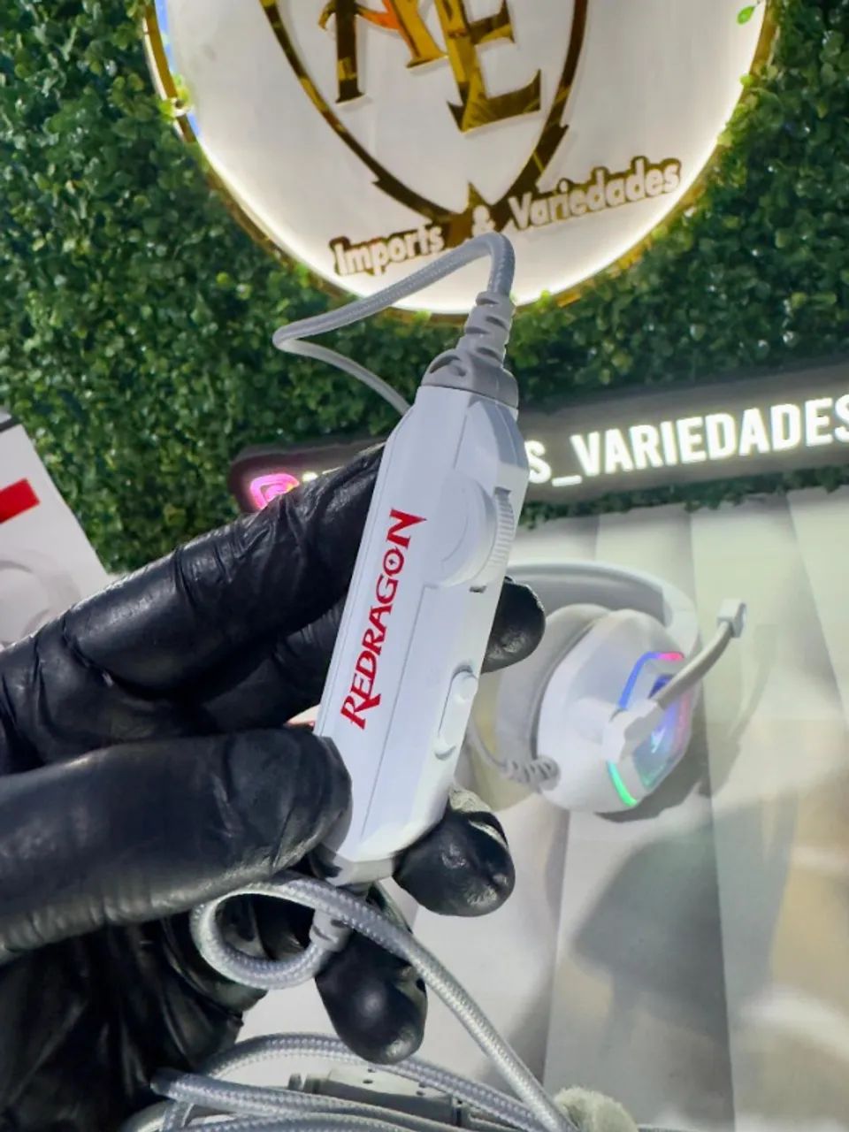 fone game headset Redragon  Medea - Foto 4