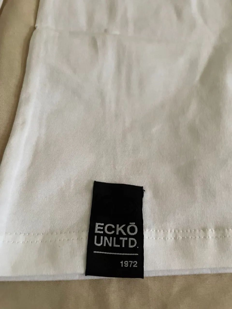 Camiseta manga longa Ecko Unltd, logo Gold tam.GG. - Foto 5
