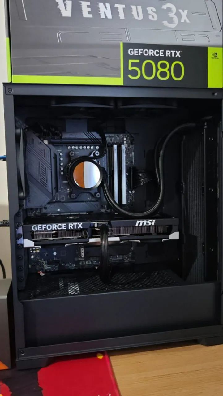 SETUP GAMER HIGH-END RTX 5080 NOVO  !