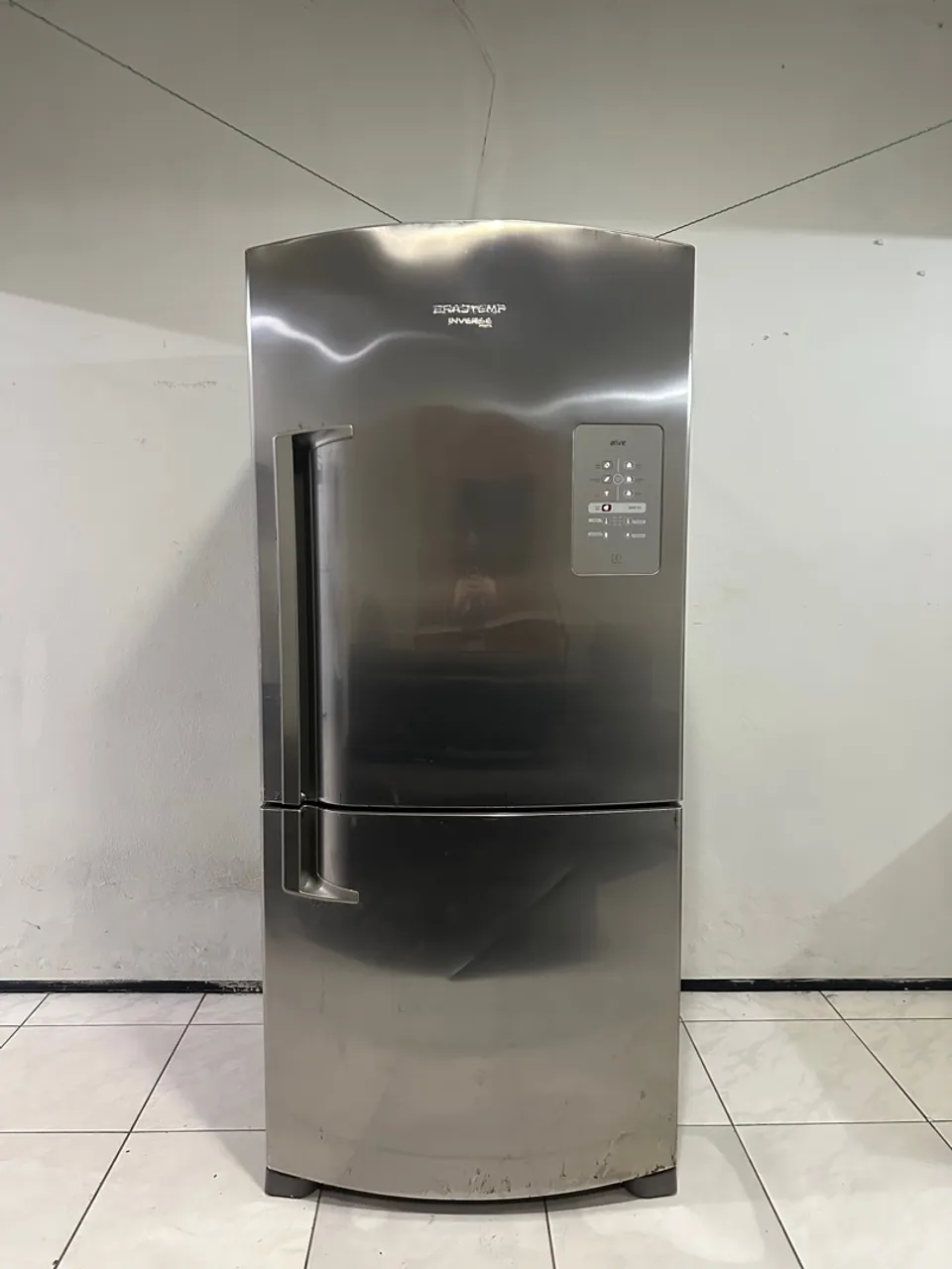 Geladeira Brastemp Inverse Inox