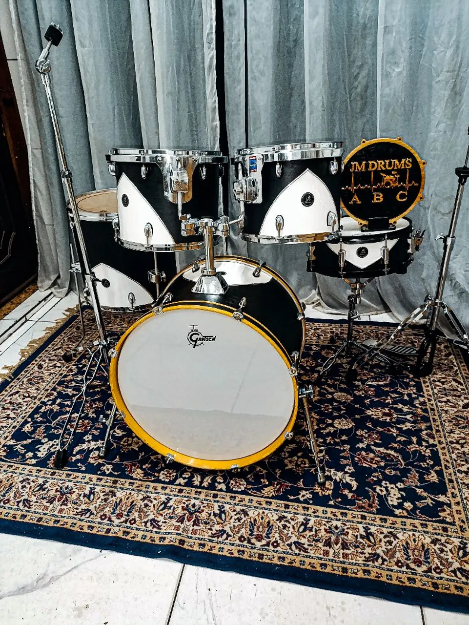 Bateria completa customizada top