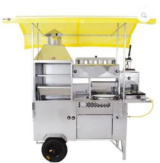 Carrinho 5 em 1 inox * Pronta entrega 