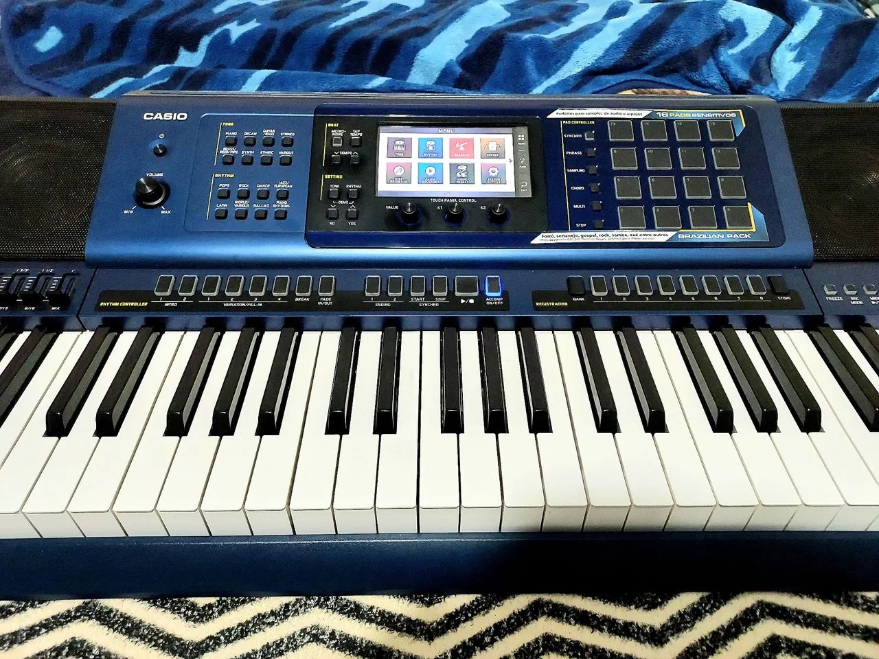 Teclado Casio MZ-X500 (aceito proposta) - Foto 5