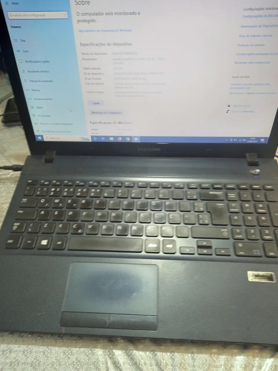 Notebook Samsung
