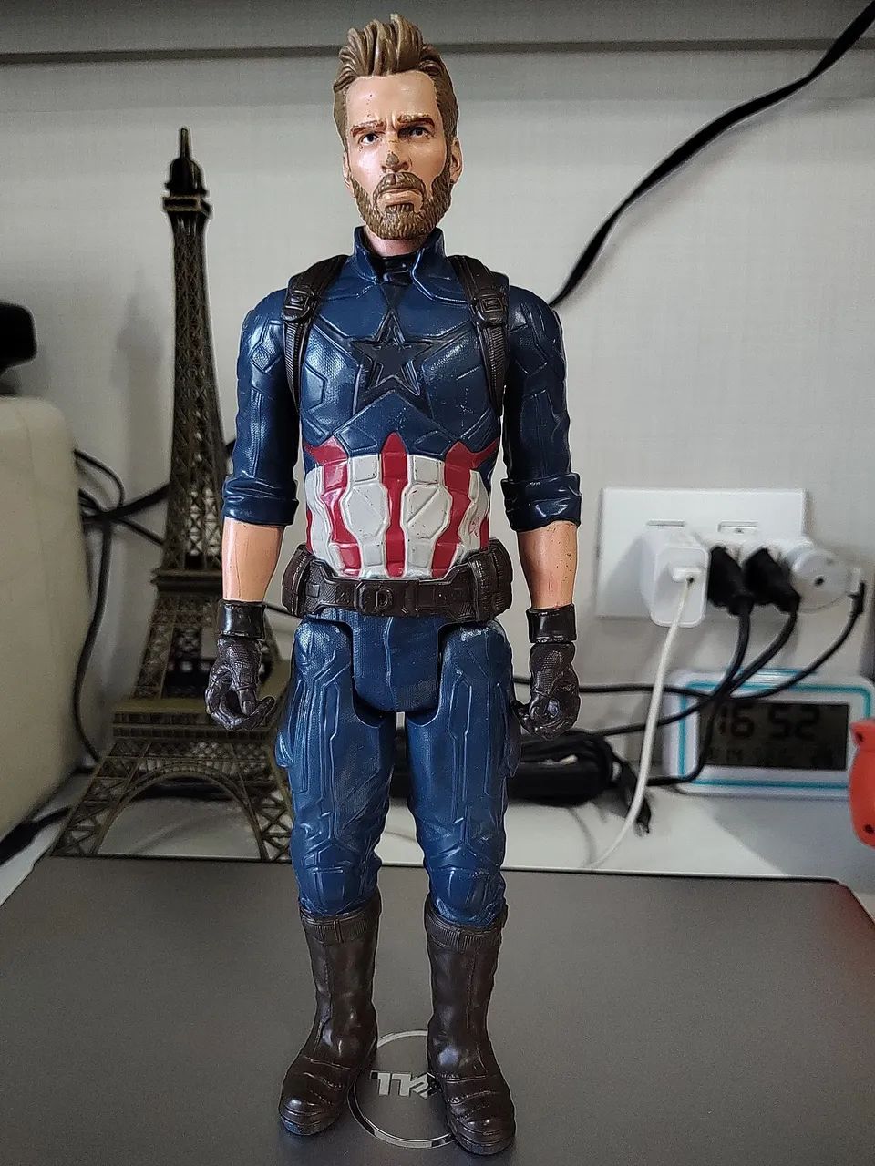 Boneco Capitão América Marvel Avengers Hasbro 2017 Original 