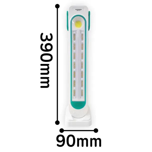 Lanterna LED para Acampamento e Emergências com Carregamento Solar e Cabo Tipo C MM-S103 - Foto 3