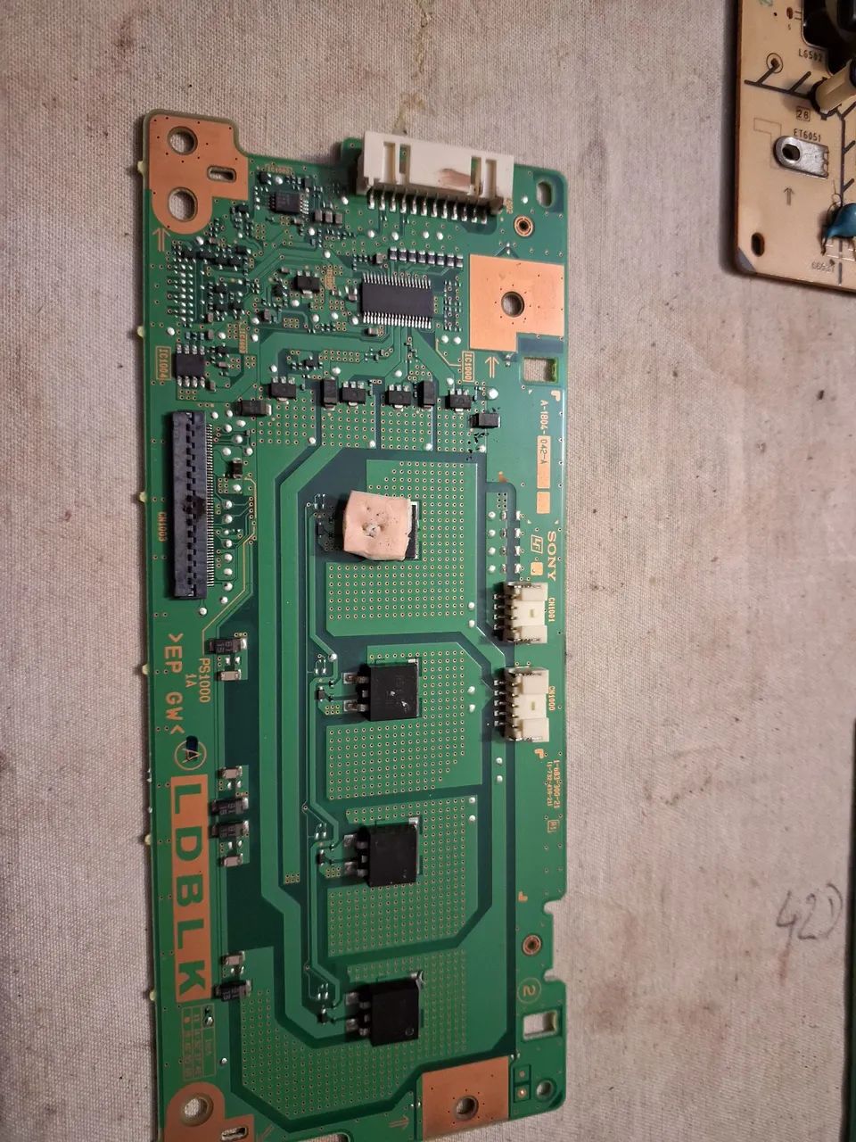 Placa bufete Sony. Kdl46ex725