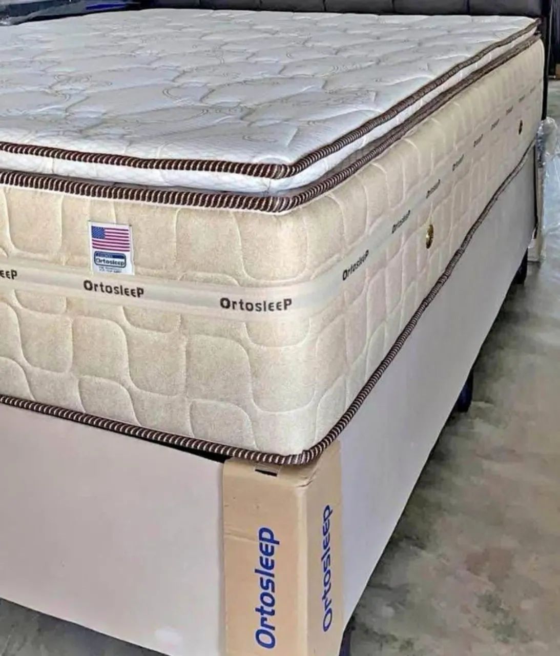 Colchão Ortosleep com Base Box