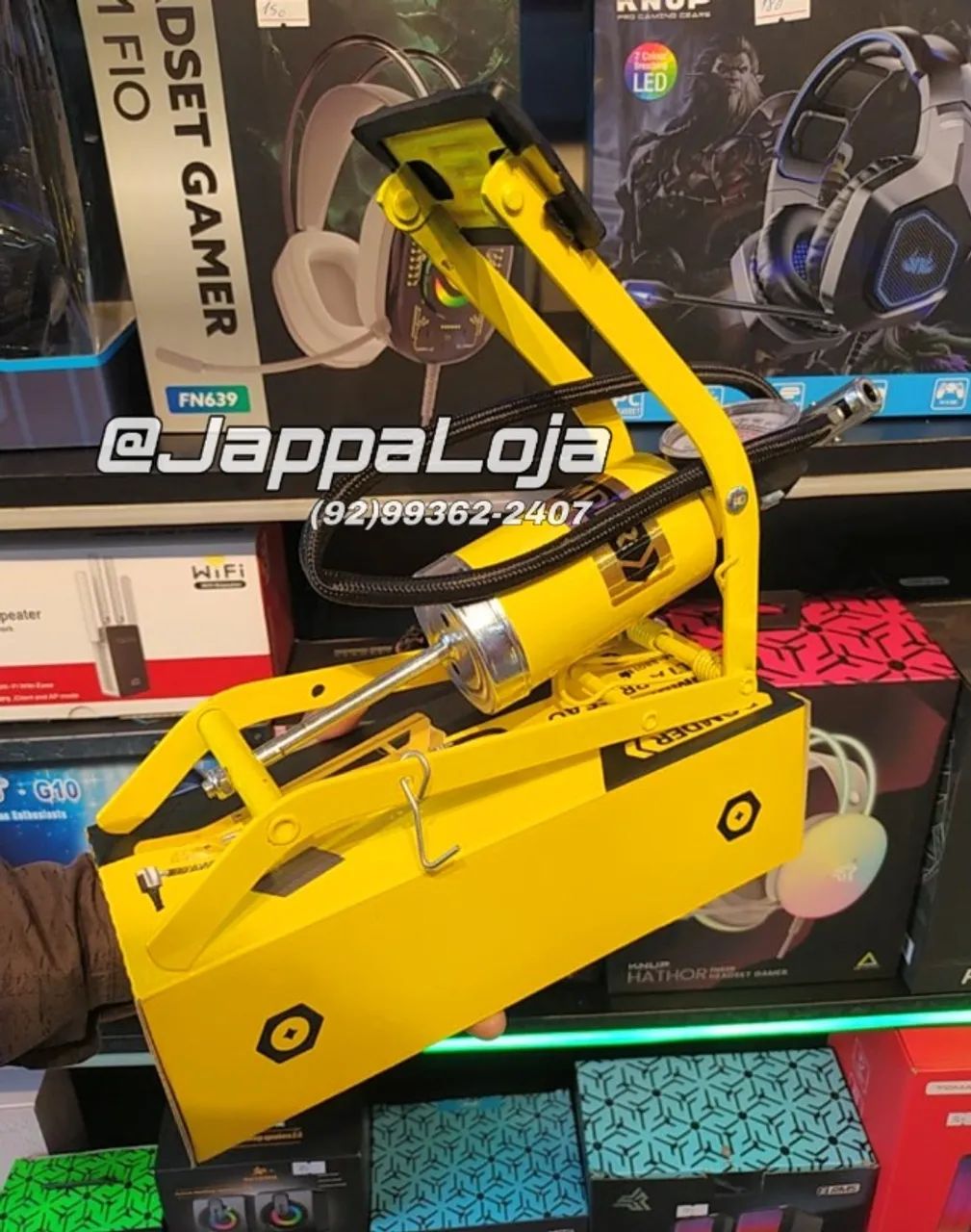 Bomba De Ar Com Pedal para Encher Piscinas Infláveis Pneu Carro Moto Bike Bolas - Foto 2