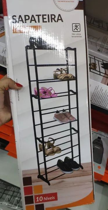 Sapateira organizadora de sapatos  - Foto 4