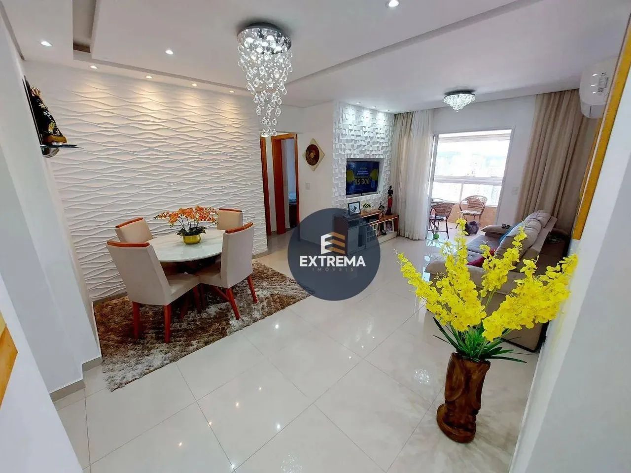 Apartamento com 2 dormitórios à venda, 85 m² por R$ 890.000 - Canto do Forte - Praia Grand - Foto 2