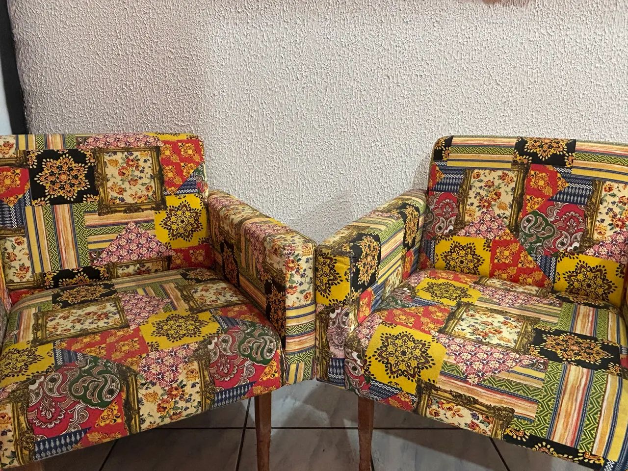 Poltrona estampada para decoração - Foto 2