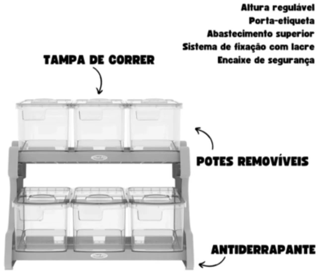 Dispenser Plast Pet acrílico novo  - Foto 3