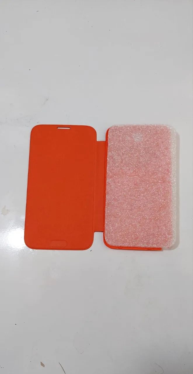 Samsung Bolsa Flip Laranja para Galaxy Note 2 - Foto 3