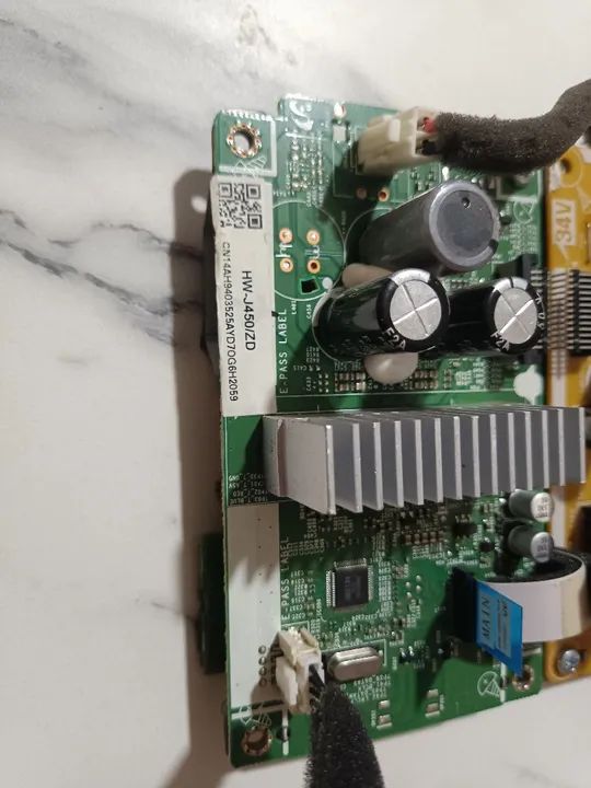 Placa subwoofer & placa de alimentação Samsung HW-J450  - Foto 3
