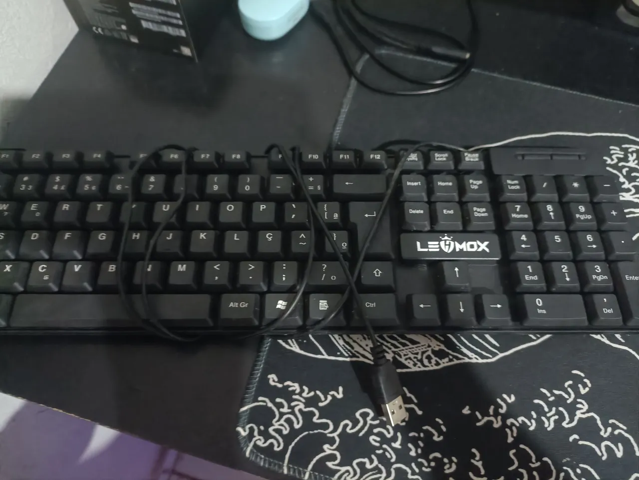 Teclado Leomox com Fio USB