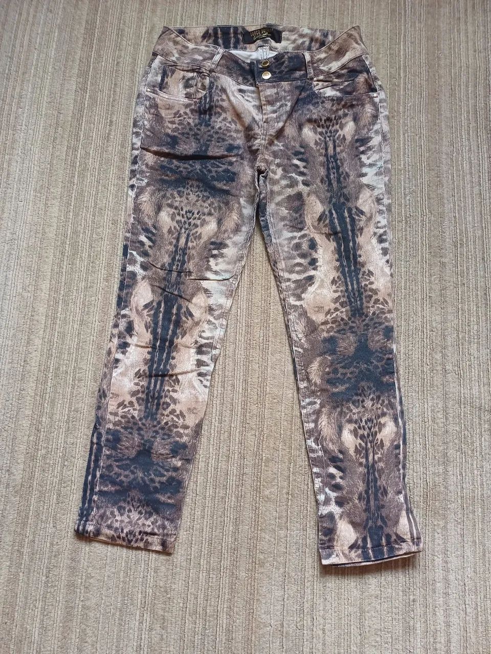 Calça Feminina Estampada Animal Print - Foto 3