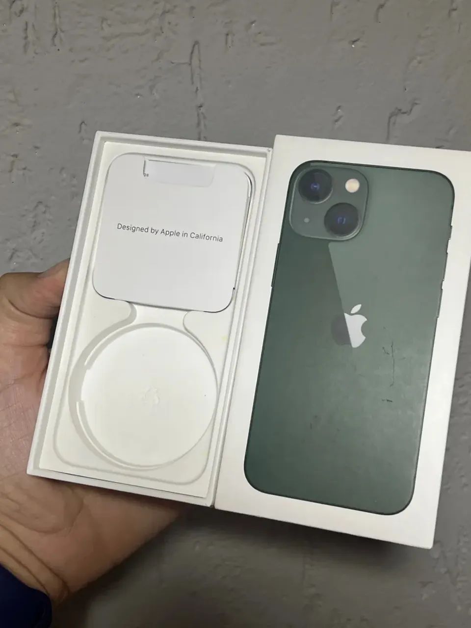 Caixa iPhone 13 Mini 128GB Verde  - Foto 5