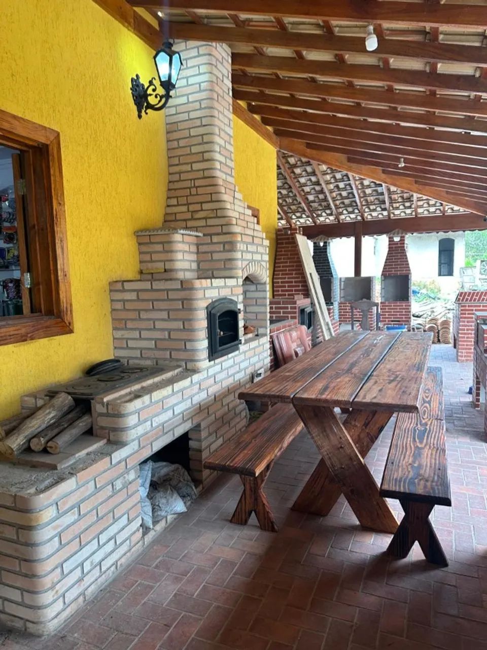 Mesa Rustica de Madeira - Foto 3