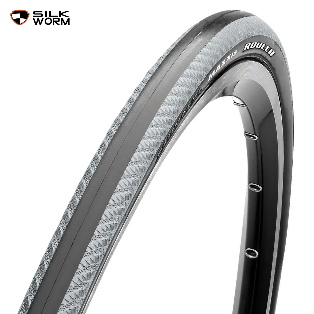 Kit 2 Pneus Maxxis Rouler SilkWorm 700x23c dobrável