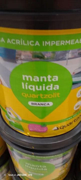 2 baldes manta líquido branco 18 kg  - Foto 2