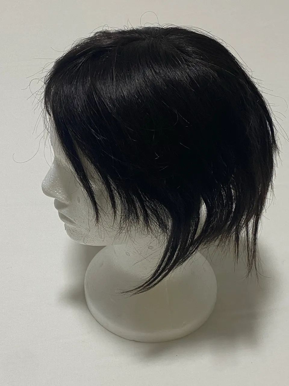 prótese capilar micro pele cabelo indiano novo com corte - Foto 3