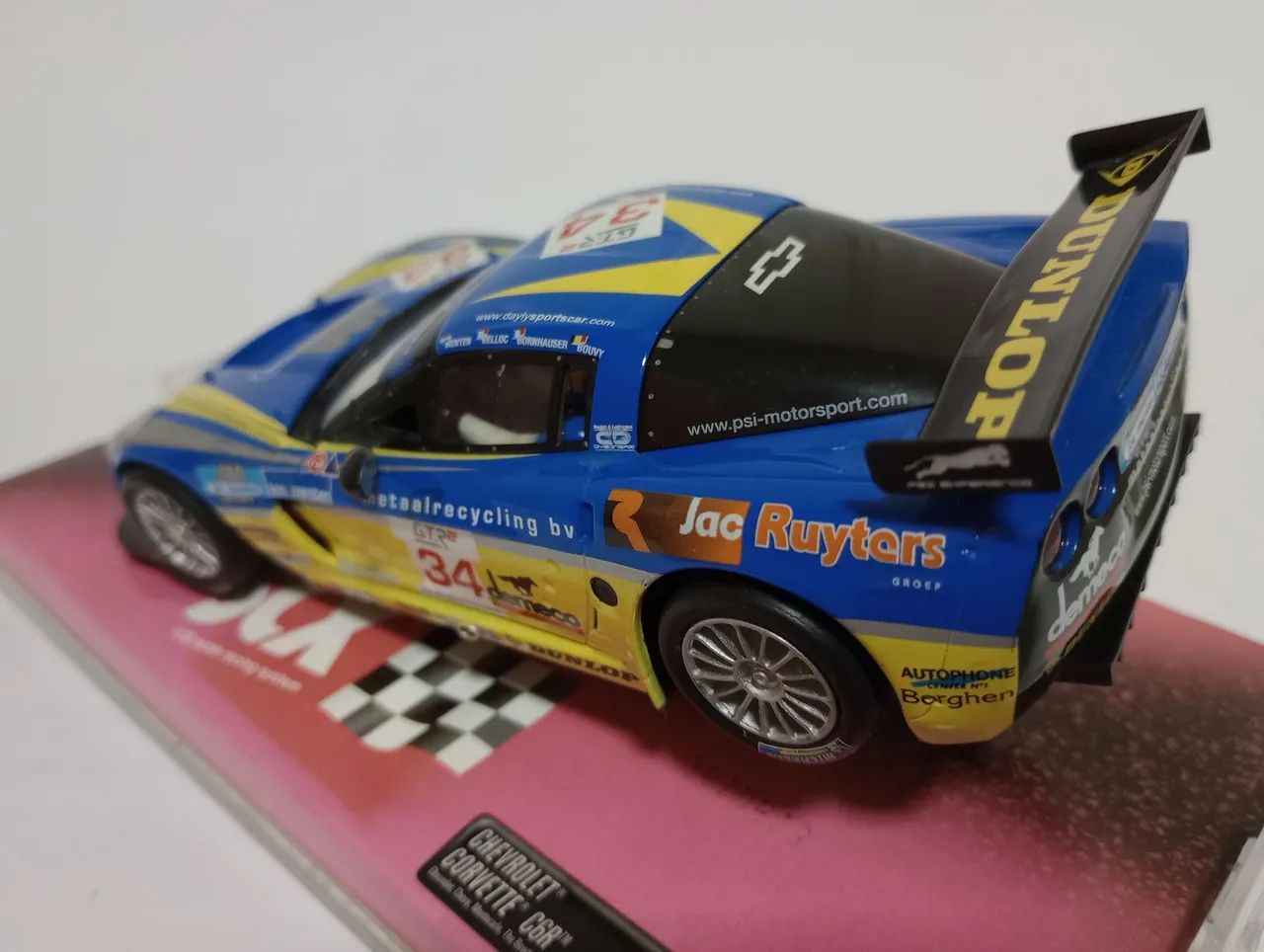 Carro de autorama Corvette C6R Scx - Foto 3