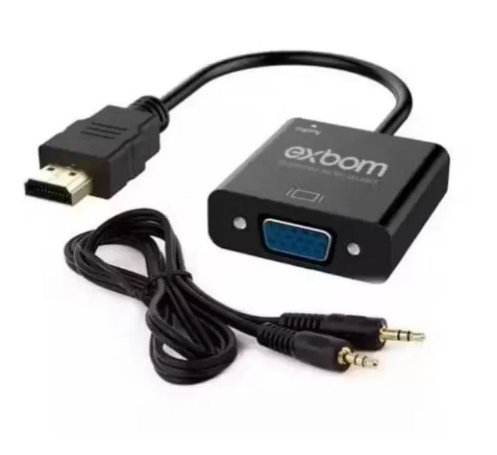 Cabos VGA Para HDMI  Exbom - Foto 4
