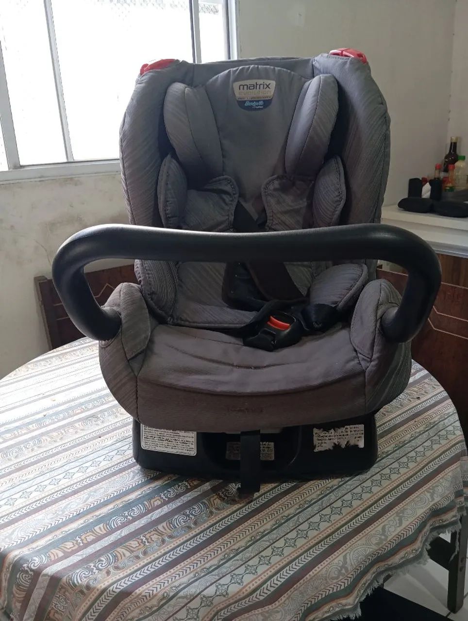 Cadeirinha de carro Matrix Evolution - Cinza - Foto 5