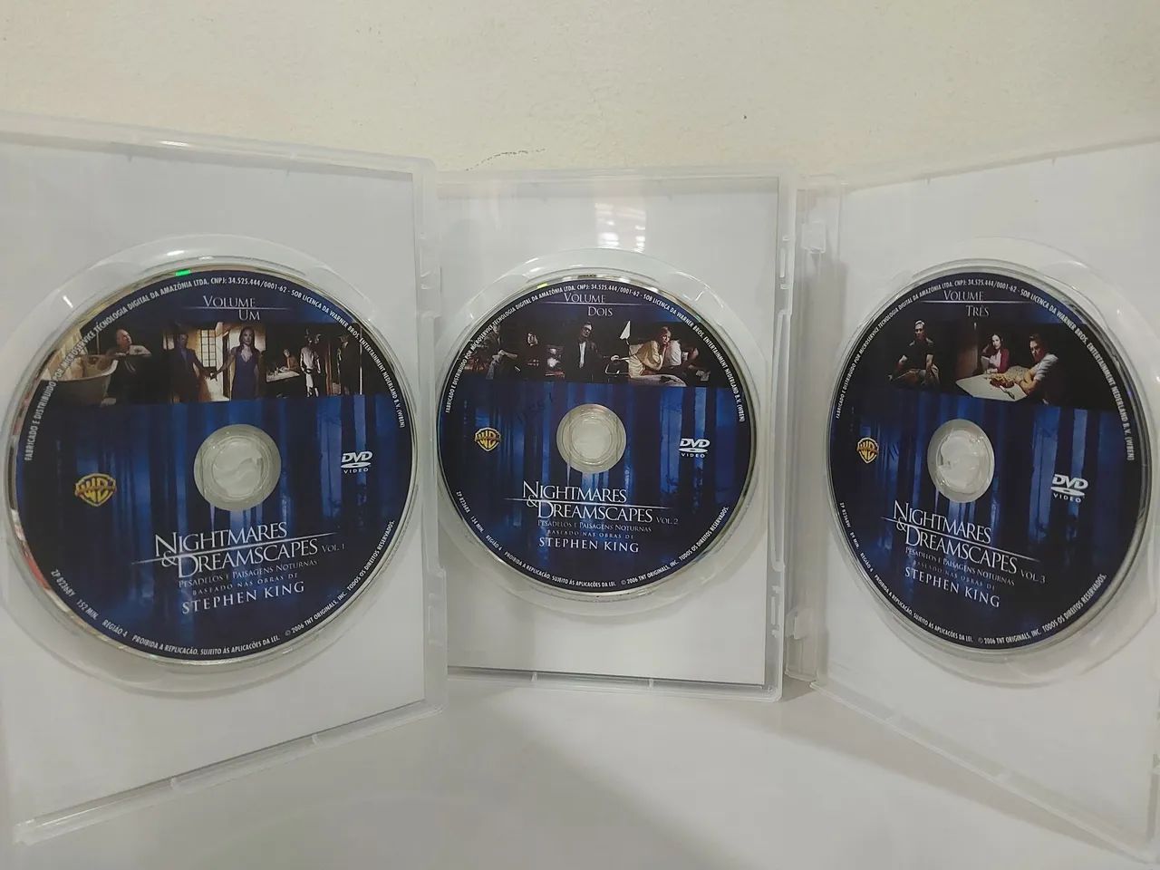 Nightmares & Dreamscapes - Stephen King - Volumes 1, 2 e 3 - DVD - Foto 3
