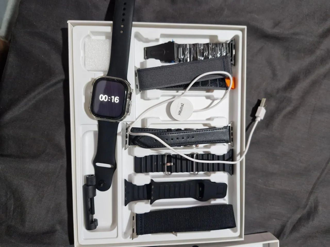 Smartwatch Series 7 com Case - Foto 3