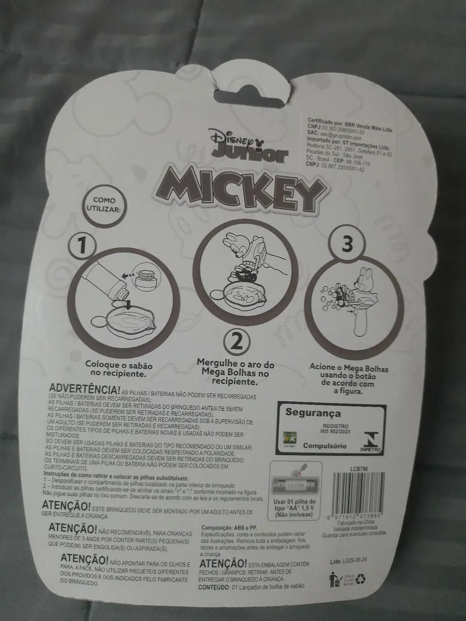Mega bolhas Disney Mickey - Foto 3