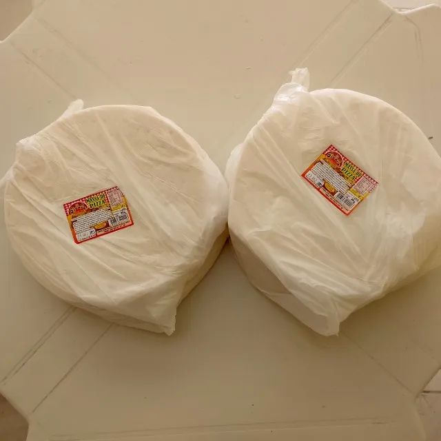 Massas de pizzas pre forneadas 