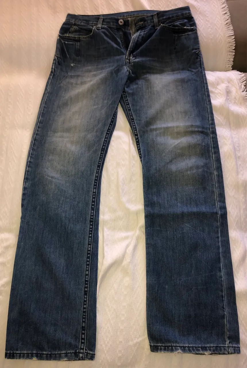 Kit com 19 peças de roupas masculinas usadas - Foto 2