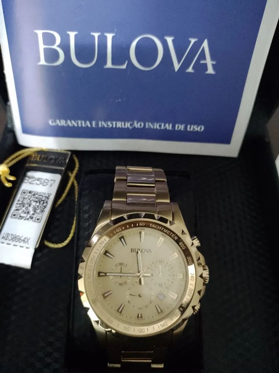 Relógio Bulova Masculino Dourado