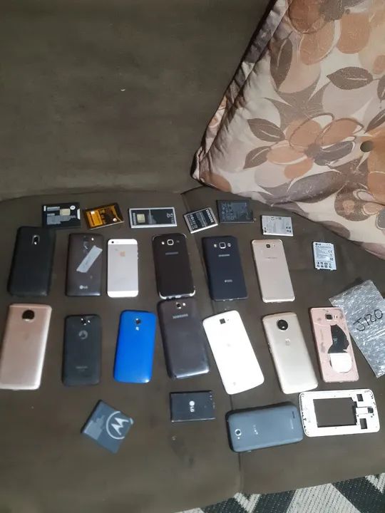 Peças de celular usadas - várias marcas e modelos