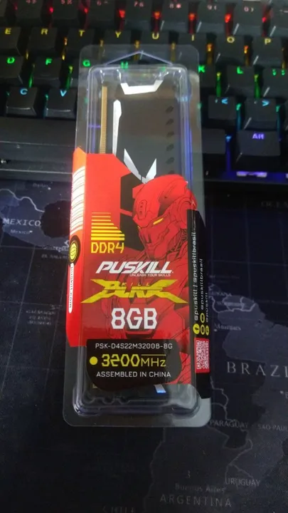 Memória ram pc de mesa 8gb ddr4 3200mhz Fazemos Entrega