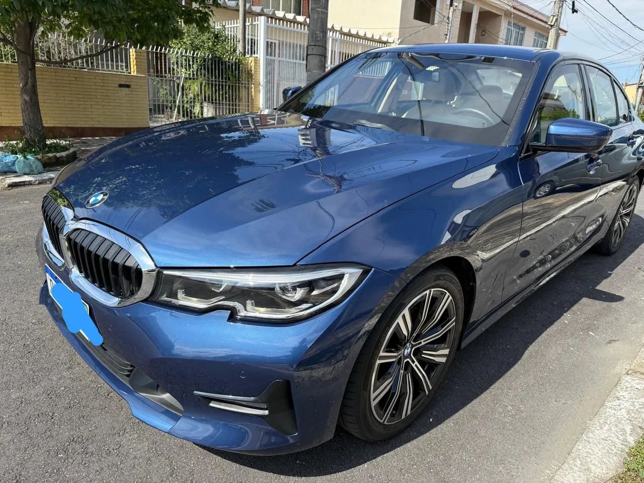BMW BLINDADA 320i TURBO FLEX AUTOMÁTICA 2021 - Foto 3