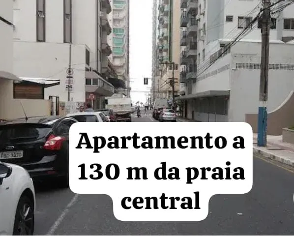 Apartamento a 130m da Praia Central